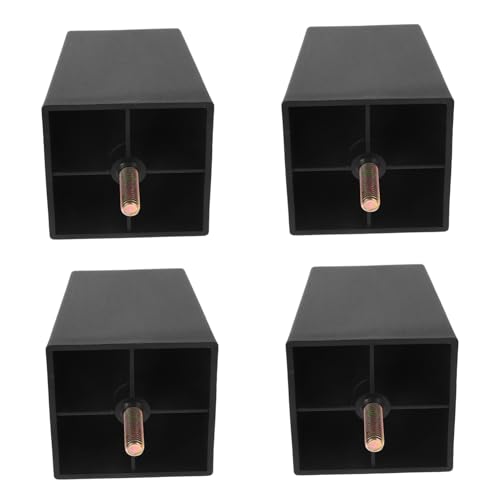 SEWOART 4pcs Screw Furniture Legs for Sofa Chair Table Stable Anti-Slip Replacement Feet Easy Installation Height Enhancer for Kitchen Cabinets and Living Room Furniture