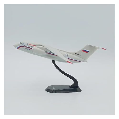 Modelo de avión fundido a presión Antonov AN-148 a escala 1/200 réplica de transporte ruso color B