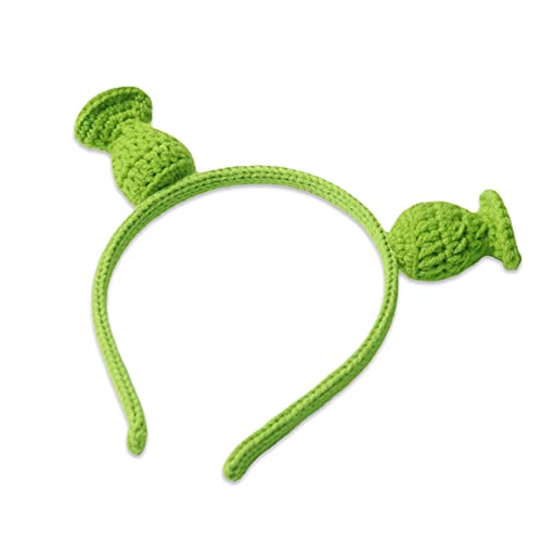 Anime Accessoire Shrek Serre-tête avec Oreilles Cosplay Déguisement Bandeaux Enfant Anniversaire Cadeau pour Fans Halloween Noël Fête Cover
