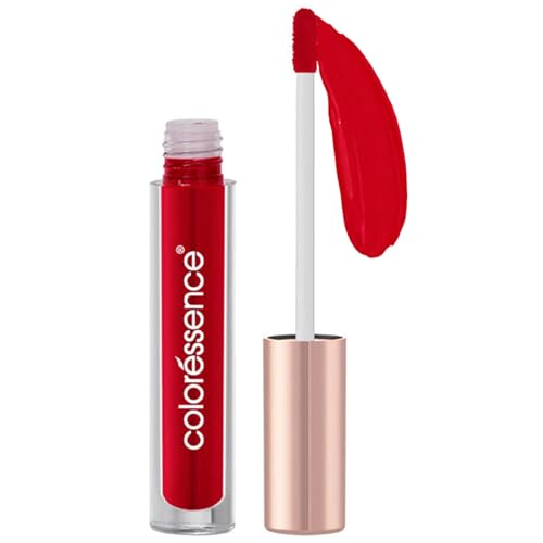 Image of COLORESSENCE Liquid Sindoor, Red, 3ml | Quick Dry | Long Lasting | Waterproof | Sponge Tip Applicator | Highly Pigmented | Easy Application