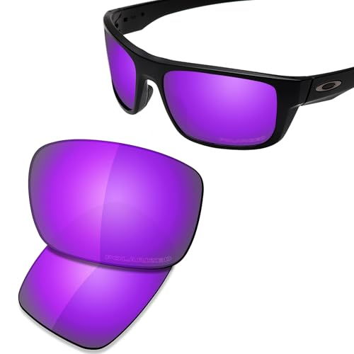 Image of SAUCER Premium Replacement Lenses & Nosepads for Oakley Drop Point OO9367 | UV400 Protection, Anti-Scratch, Precise Fit
