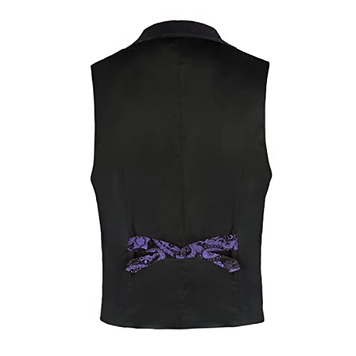 Men's Victorian Steampunk Vest Renaissance Medieval Gothic Waistcoat3