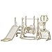 5in1 子供用 滑り台 ブランコセット 室内遊具 バスケットゴール サッカーゴール 輪投げ 家庭用 大型遊具 耐荷重40kg 男の子 女の子 3歳以上 おもちゃ EN71 安全認証