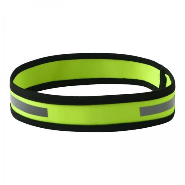 SNAPPSY 2xOutdoor Sports Headband Night Running Riding Reflective Sweatband Green-picture-18