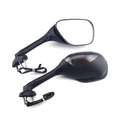 Espejo moto plegable con intermitentes para Suzuki GSXR1000 05-16 y GSXR600 750