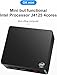 AUNEK Mini PC Windows 10 Pro J4125 Quad Core 2.7GHz Processor 8GB LPDDR4X RAM 128GB SSD Desktop Computer Support 4K Dual HDMI Output Gigabit Ethernet WiFi 2.4G 5.8G