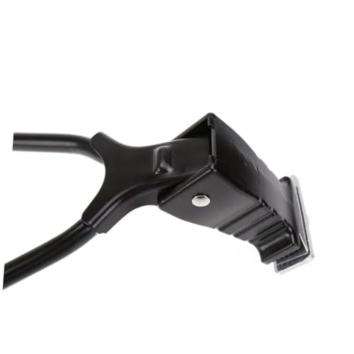 ROMISBABA アルミ合製ダブルレッグキックスタンド 自転車用調節可能サイドスタンド 以上対応 丈夫で安定した折りたたみ式駐車ラック