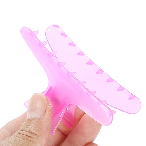 butterfly hair clipsButterfly Holding Hair Clip, Hair Section Claw Clamps Hairdressing Tool - Image 4