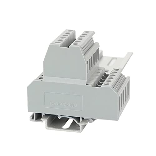 Placa de extremo D-UKKB3/5, barrera protectora para bloque de terminales y conector de cable 7