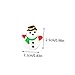 TOYANDONA 60pcs Christmas Cartoon Erasers Set Random Styles Including Santa Reindeer Stationery for Boy Girl for Drawing Pencil Wiping Premium Rubber Material
