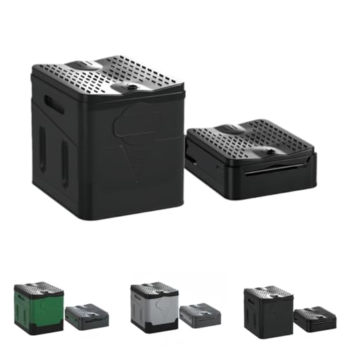 SJGEIDM 簡易トイレ ポータブルトイレ 仮設トイレ 防災 トイレ 緊急トイレ 折りたたみトイレ 非常トイレ 携帯トイレ 折畳み式 耐荷重150s 非常用 災害用 防災 防災グッズ アウトドア キャンプ 旅行 停電 多機能 清潔保つ 持ち運び便利 高い