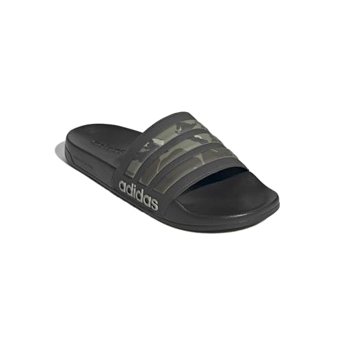 Image of adidas Mens Adilette Shower Arsenal Slides Casual Sandals Casual - Red