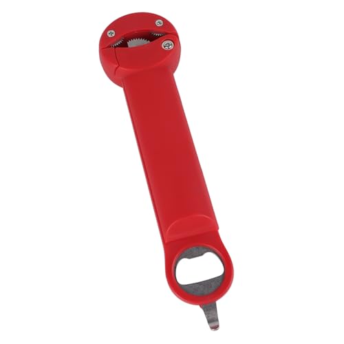 Décapsuleur rétractable rouge en acier inoxydable pour ouvrir facilement les bouteilles - 6