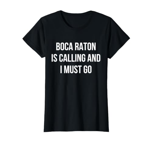 Boca Raton City Funny Boca Raton T-Shirt, Women, Black, 3X-Large