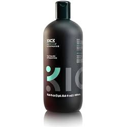 Kick Mens Shampoo - Peppermint & Tea Tree for Oil Control - Sulfate-Free, Refreshing Formula - Anti-Dandruff and Scalp Soothing - Shampoo for Oily Hair - Cruelty-Free - 16.6oz