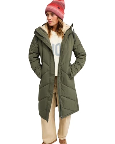 Roxy veste Ellie JK verte le manteau femme pour vos sorties en ville