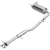 BRExhaust Replacement Exhaust System Kit 106-0246: Compatible with 1990-1995 Mazda Miata 1.6L/1.8L