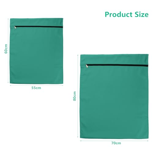 eROOSY 2 x Pet Laundry Bag with Zipper, Laundry Bag for Pets 55 * 60cm and 70 * 80cm Laundry Washing Bag Pets for Pets Clothes Blankets - Image 2