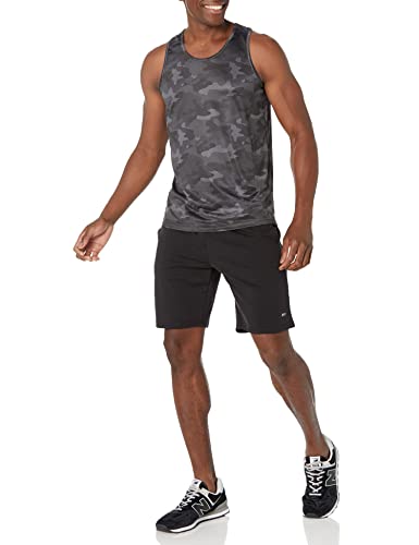 Image of Amazon Essentials Men's Quick Dry Moisture-Wicking Tech Stretch Active Sleeveless Tank Top Workout Shirt