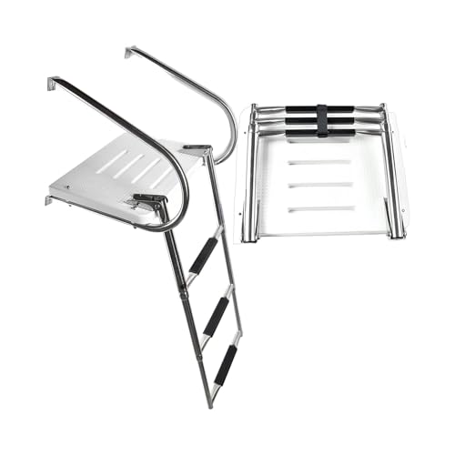 Marine City Stainless Steel Boat Swim Ladder