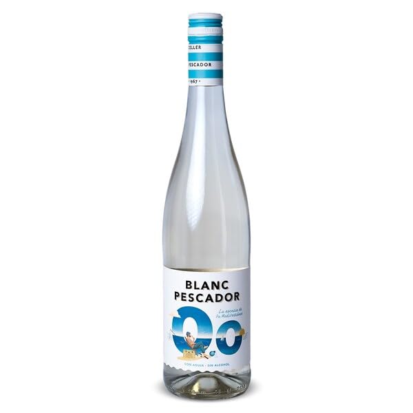 Vino blanco aguja 0,0 Pescador 75 cl