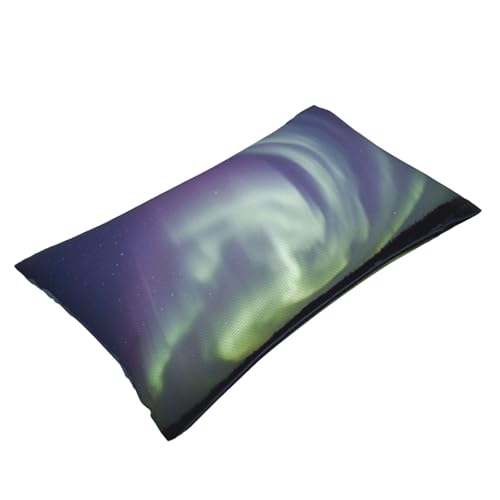 Taie d'oreiller en imitation lin aurore lot de 2 housses de coussin