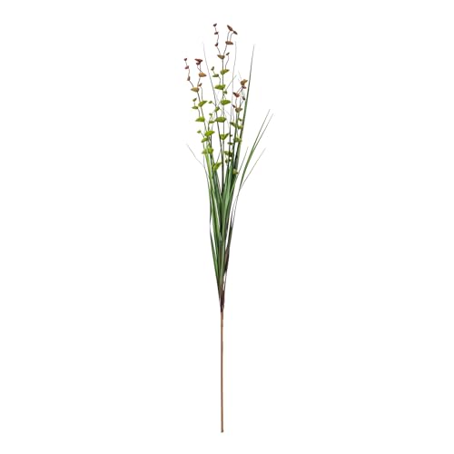 Image of Vickerman Everyday 36" Artificial Green Straight Grass and Eucalyptus Spray - Faux Grass Plant Decor - Home Or Office Indoor Greenery Accent - Maintenance Free - 6 Pack