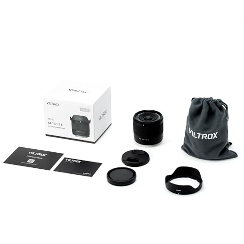 Image of VILTROX 15mm F1.7 E, AF 15mm F1.7 E Mount Lens for Sony E, APS-C Prime Lens for Sony a6400 a6500 a6600 ZV-E10 FX30 A6700 ZV-E10II a7Ⅲ a7RⅢ a7Ⅳ a7RⅣ
