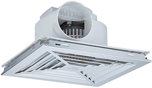Haushaltsventilator Abzugshaube Integrierte Deckenabzugshaube Aus Aluminium Gusset 30X30 Badezimmer Lüftungsdecken High Power Leistungsstarke LITING Cover