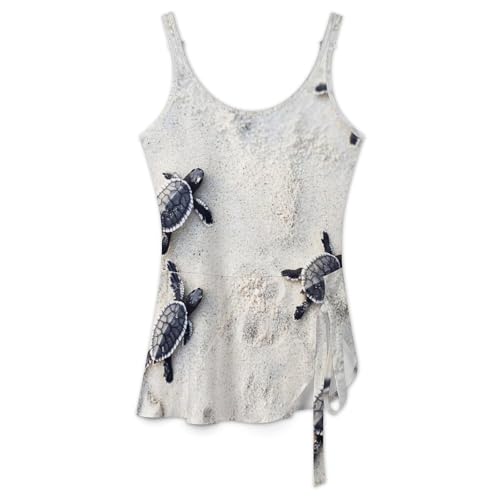 Women's Summer Flowy Camisole Short Skirt for Vacation Party Wedding3