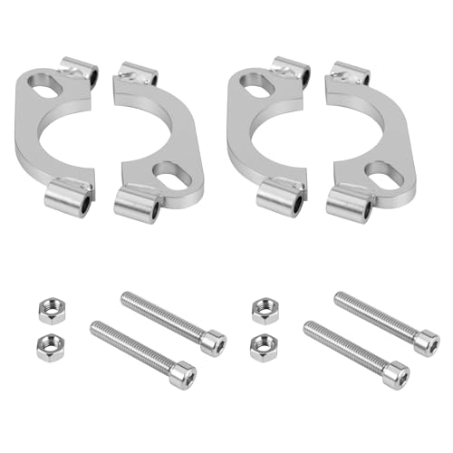 2.0 inch Split Flange Repair Kit,2 Packs Exhaust Flange Flat Split Flange Repair Replacement Kit with 2 Bolts