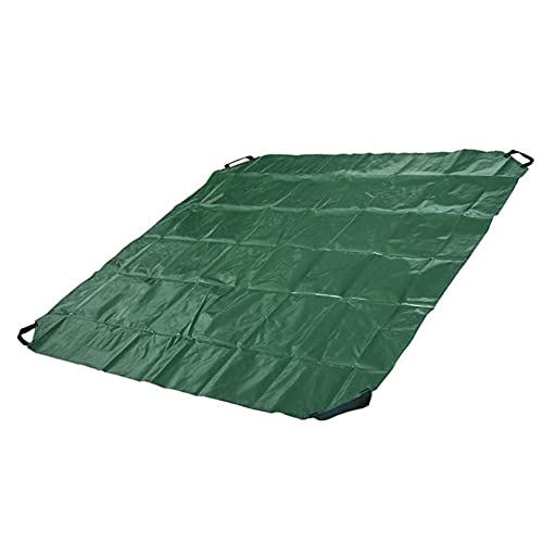 Bâche de jardin robuste imperméable pour déchets avec 4 poignées