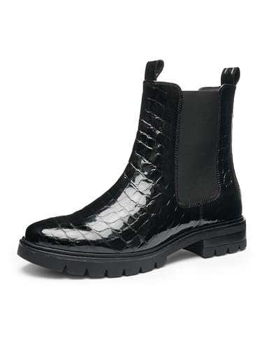 Mocassin Cambridge-St. ARA Femme en cuir noir élégant pour le quotidien