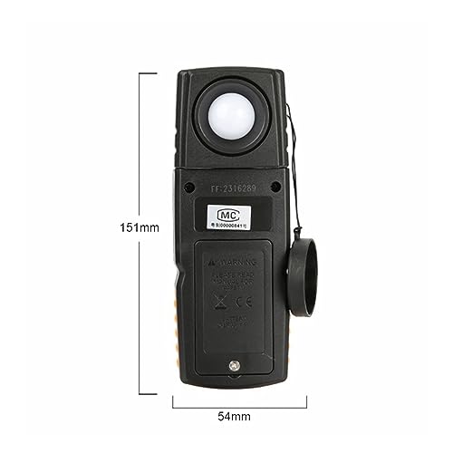 Medidor de lux digital con rango automático y pantalla HD para control de iluminancia 2