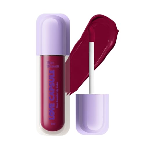 Image of Blue Heaven Love Capsule Non Transfer Lip Colour | Intense Color Payoff | Long Lasting | One Swipe Formula | Liquid lipstick Waterproof & Smudge Proof | Blush Pink, 5ml