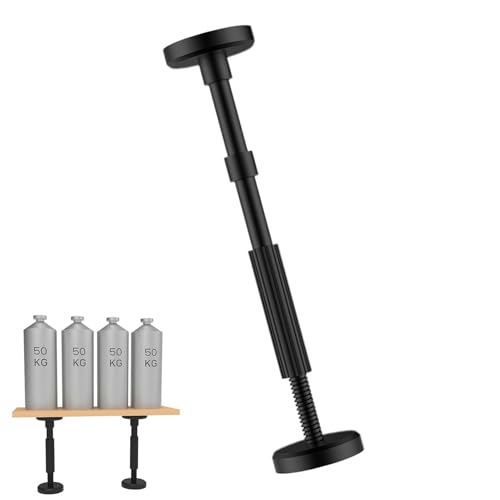Patas de mesa ajustables en altura, varilla de soporte de muebles, postes de soporte de muebles telescópicos ajustables, patas de soporte de mesa y cama antivuelco para evitar desastres