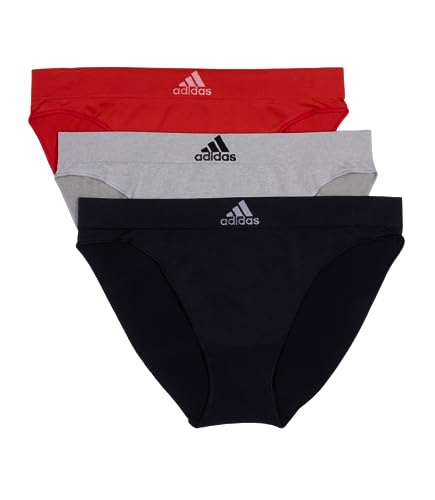 Image of adidas womens Seamless Bikini Underwear Multipack