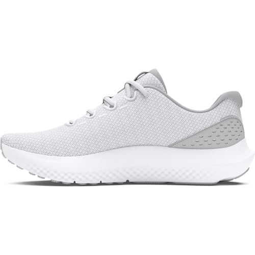 Under Armour Men's Charged Surge 4, 100 White, 8.5