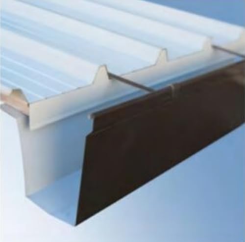 FTMETALLI Aletta Sopra Gronda Angolare 4x4 - Prolunga Per Bordature Tetto, Lunghezza 2 Metri - Foto 5