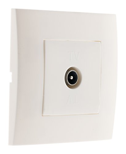 Zenitech Prise TV - Blanc - Simplea