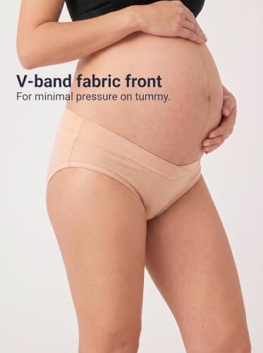 Image of Inner Sense Organic Cotton Bamboo Maternity Panties After Delivery
