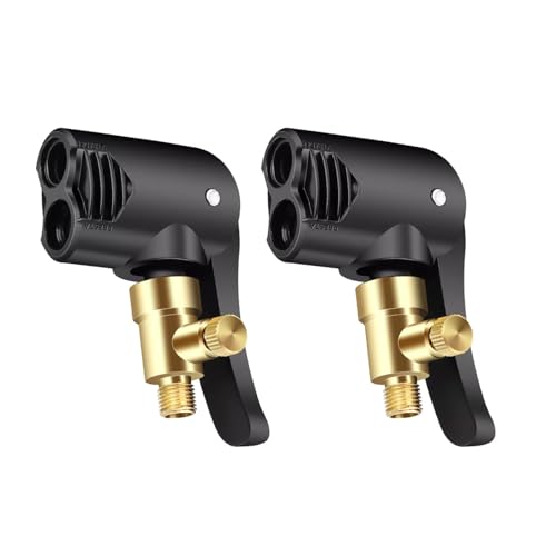 Bike Tire Air Chuck 2-in-1 Deflateable Air Chuck 5/6