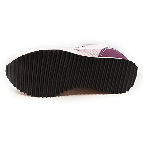 Fila Euro Jogger Sport, Tênis Feminino, Rosa (Smoke/Wine), 35