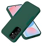 XZPPZH for Samsung Galaxy S25 Case Dual Layer Protective S25 Phone Case Heavy Duty Protection [Anti-Scratch] [Anti-Fingerprint] Non-Slip Shockproof Phone Case Dark Green