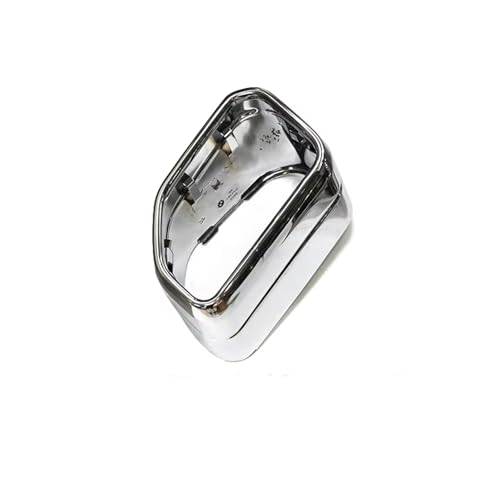 Tuyau d'échappement carré pour BMW X3 X4 G01 G02 2022 embout inox gauche argent