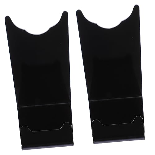 MUSISALY Beard Knife Display Stand Acrylic Electric Razor Holder for Stores Offices