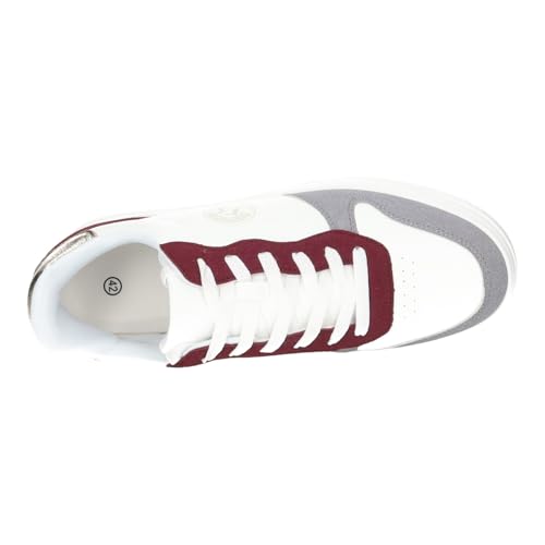 Chaussures décontractées homme BONINO M9842D baskets blanc gris - 5