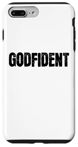 Godfident �N���X�`���� �M�� �_�ւ̐M�� �@������ �X�}�z�P�[�X iPhone 7 Plus/8 Plus �p