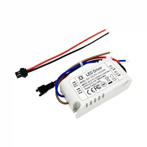 Image of LED Driver 30W DC18-34V 650mA Output (Input AC 85-277V 50 /60Hz) Lamps Dedicated Drive Led Light Power Supply Strips Lights Transformer Constant Current (2-Pack)
