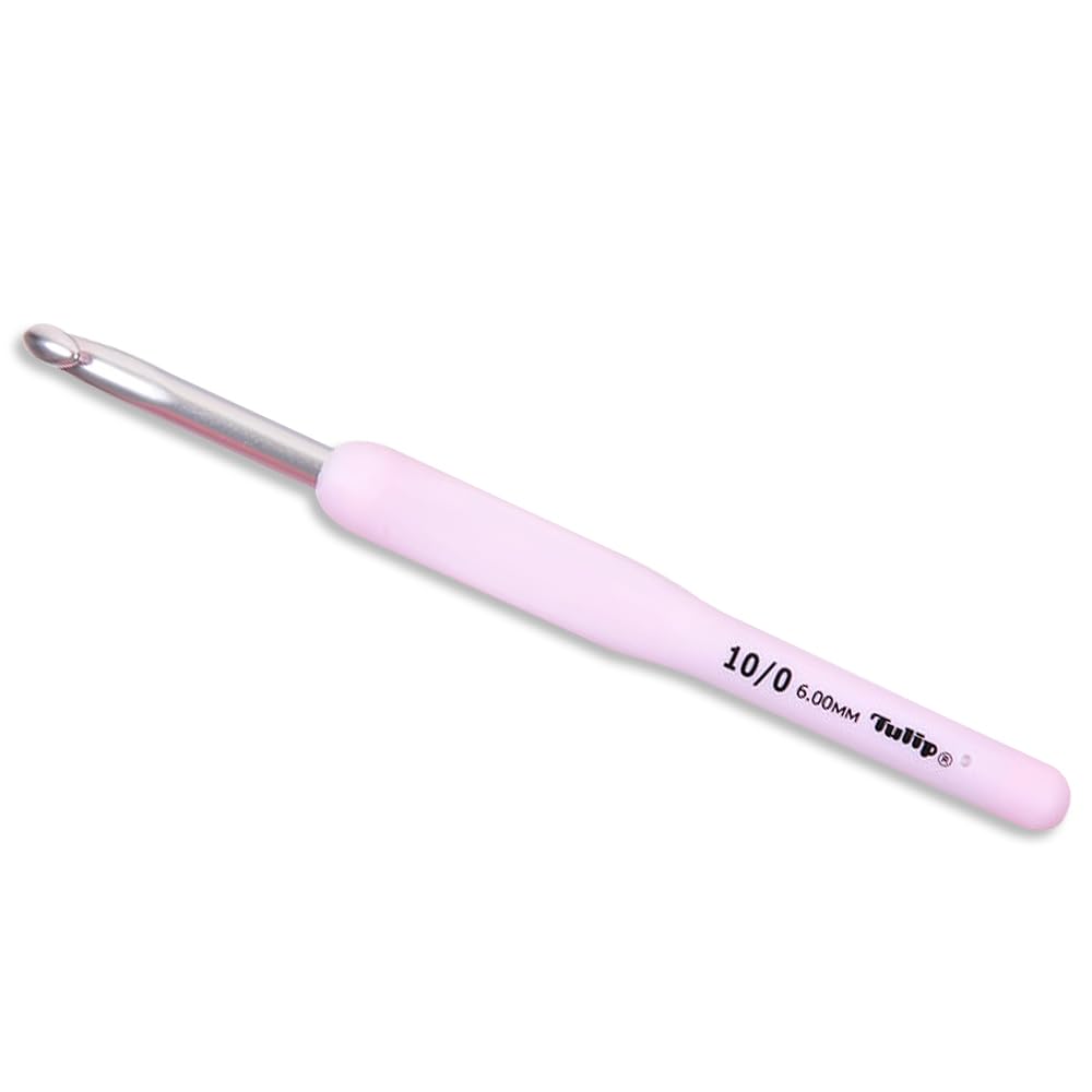 Frida's Wollhaus Tulip Etimo Rose Crochet Hook Comfort Grip Smooth Hook Tip Easy Grip 11 Sizes (6.0mm)